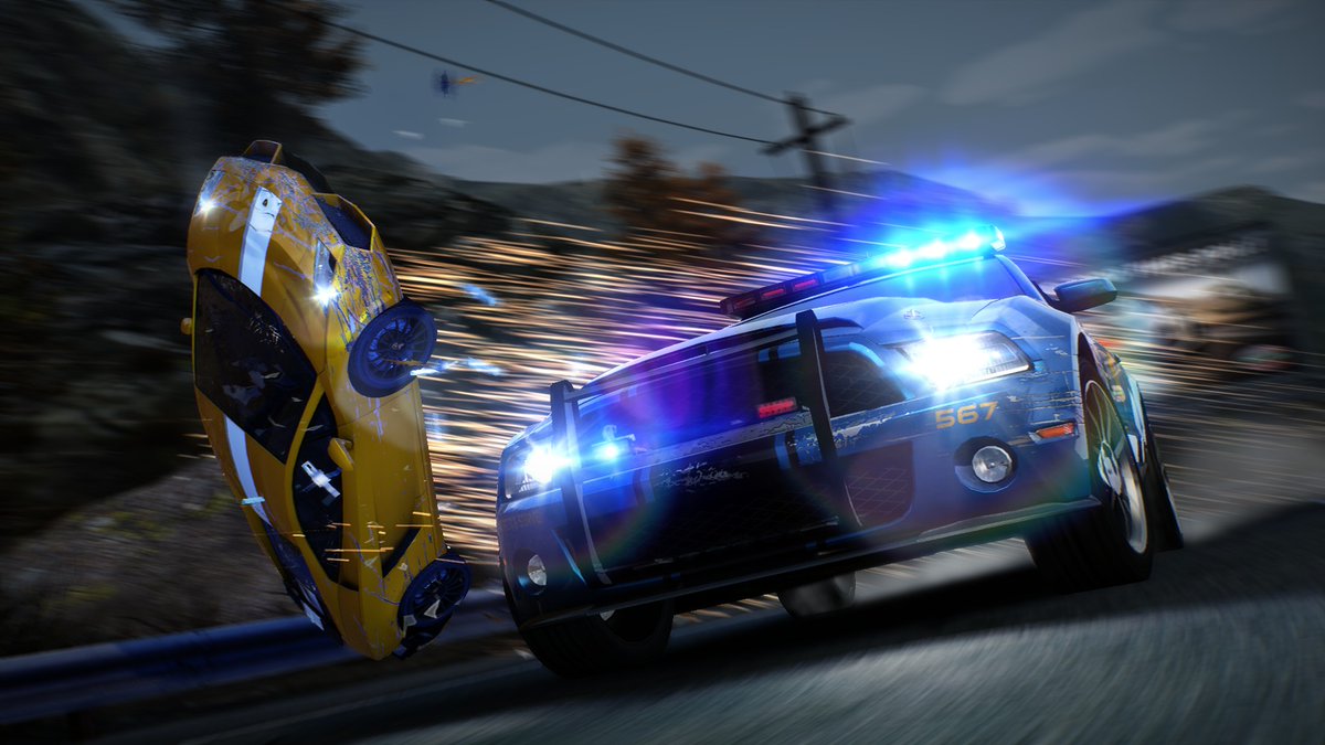 MineAndDrive's tweet photo. Must've been around 6 years since I last played NFS Hot Pursuit 2010, I enjoyed it then and decided to get the remastered version the other day and once again I'm enjoying it. Getting a taste of the DLC and online multiplayer this time though! #NFSHotPursuitRemastered #copcars https://t.co/RhqBPKGsxo