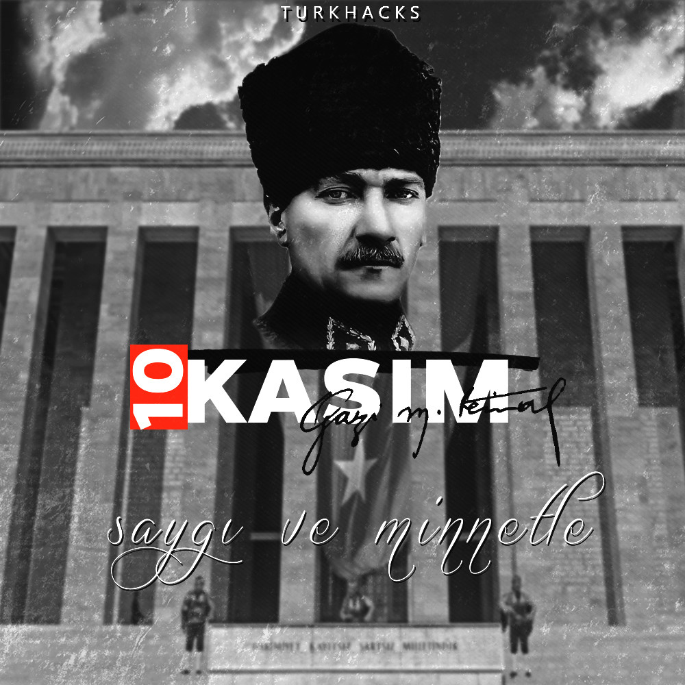 Turkhacks_Com's tweet photo. Ebedi başkomutanımız, ulus hakanımız, son başbuğumuz Gazi Mustafa Kemal ATATÜRK'ü rahmet ve minnetle anıyoruz. Rahat uyu Ata'm, eserlerinin daima bekçisiyiz.

#10Kasım #Atatürk https://t.co/rmFGYuRF0T