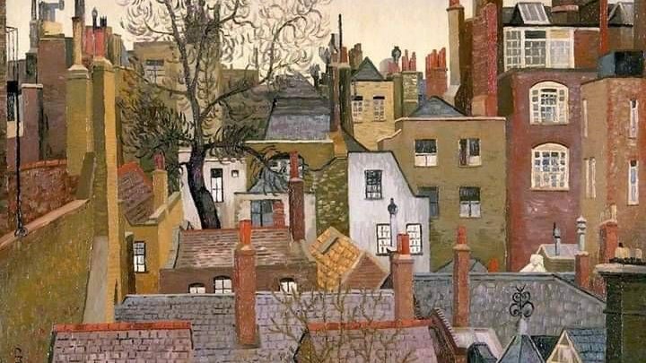 Cedric Morris View from a Window #painting #art