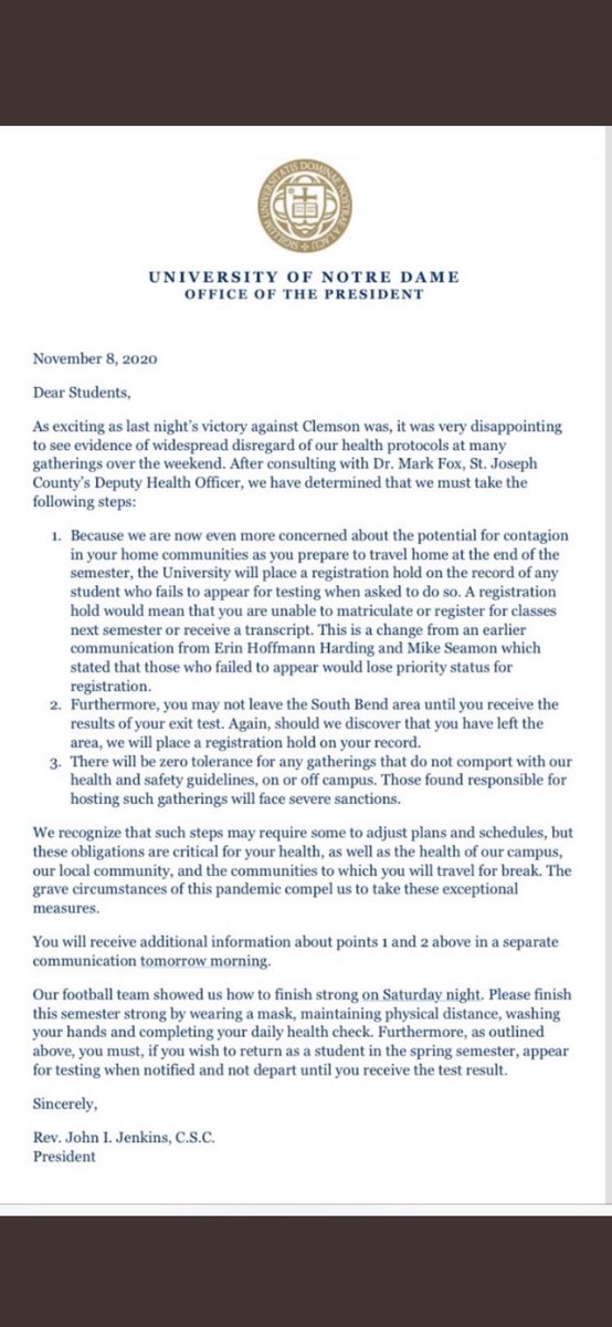 darrenrovell's tweet photo. This is like a coach saying it was all the players fault. If you didn’t want fans on the field why didn’t you attempt to have to have security. Notre Dame showed they didn’t care by how easily this happened. Own up to shortcomings. Don’t pass the blame. https://t.co/waya1gDXkr