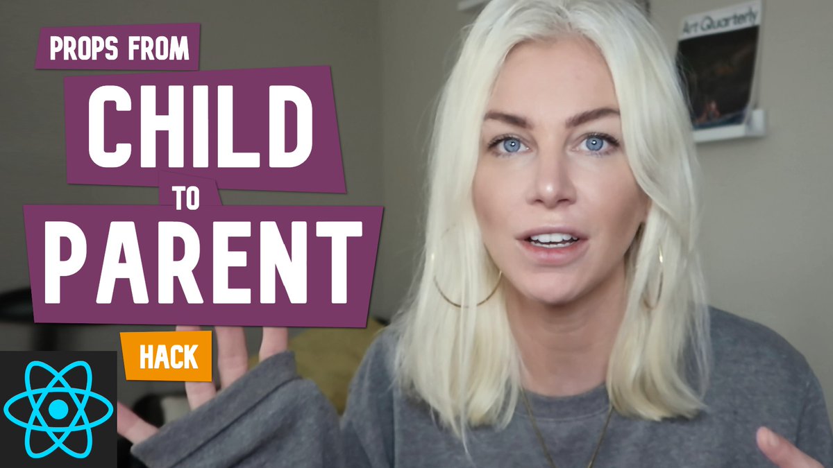 ania_kubow's tweet photo. If you didn't think you could control your Parent Component from you Child, think again... 👀 >>> https://t.co/SV7kbX3ZOb #DEVCommunity #reactjs https://t.co/OfGS1Txq6e