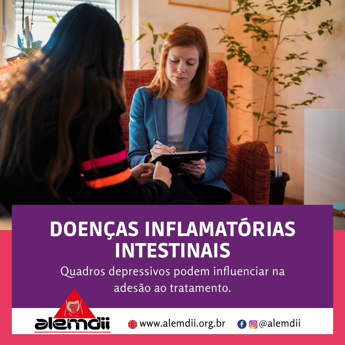 Farmale's tweet image. Leia tudo: farmale.com.br/quadros-depres… 
#ALEMDII #ABCD #doençadecrohn #retocoliteulcerativa #empoderarpacientes #psicoterapia #ansiedade #depressao #saudemental #psicoterapico #psiquiatria #psicossocial #adesaoaotratamento