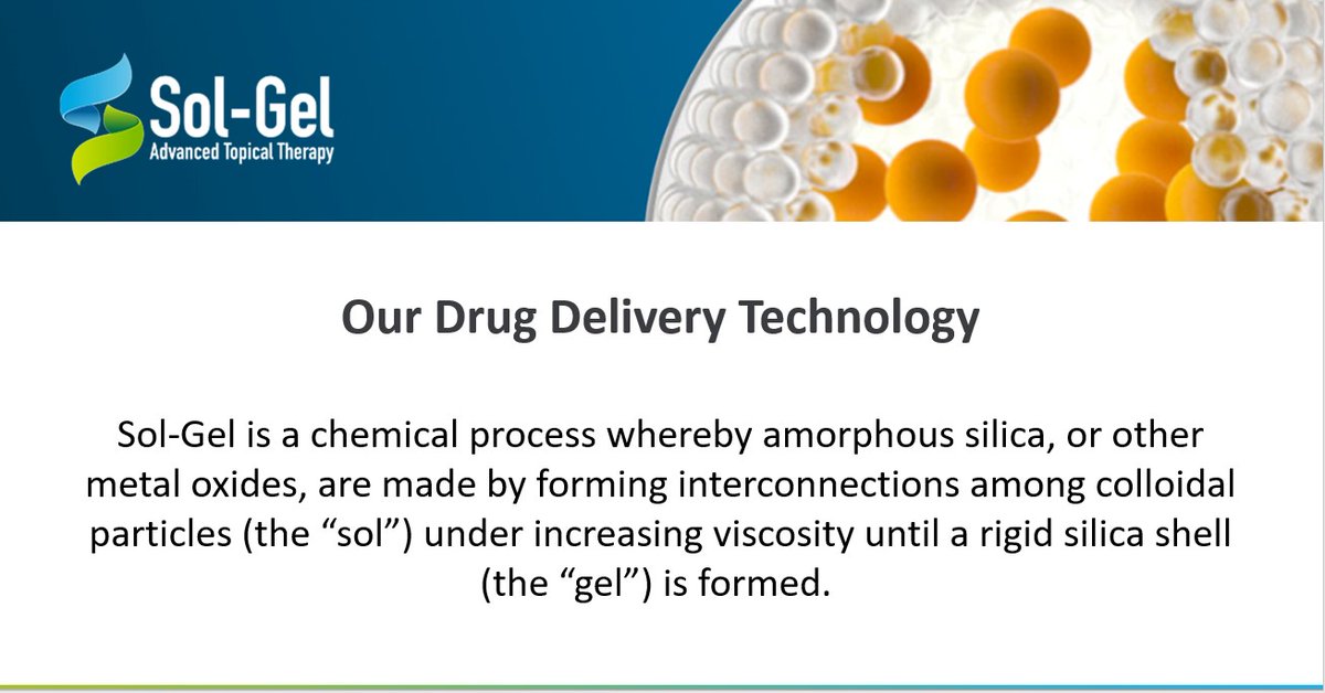 SolGelDerm's tweet photo. Interested in learning more about the #technology behind Sol-Gel Technologies? Check out our website here: https://t.co/RPZ4CtCKfW

#Acne #Rosacea #TopicalTreatment https://t.co/dDcVh6pe16