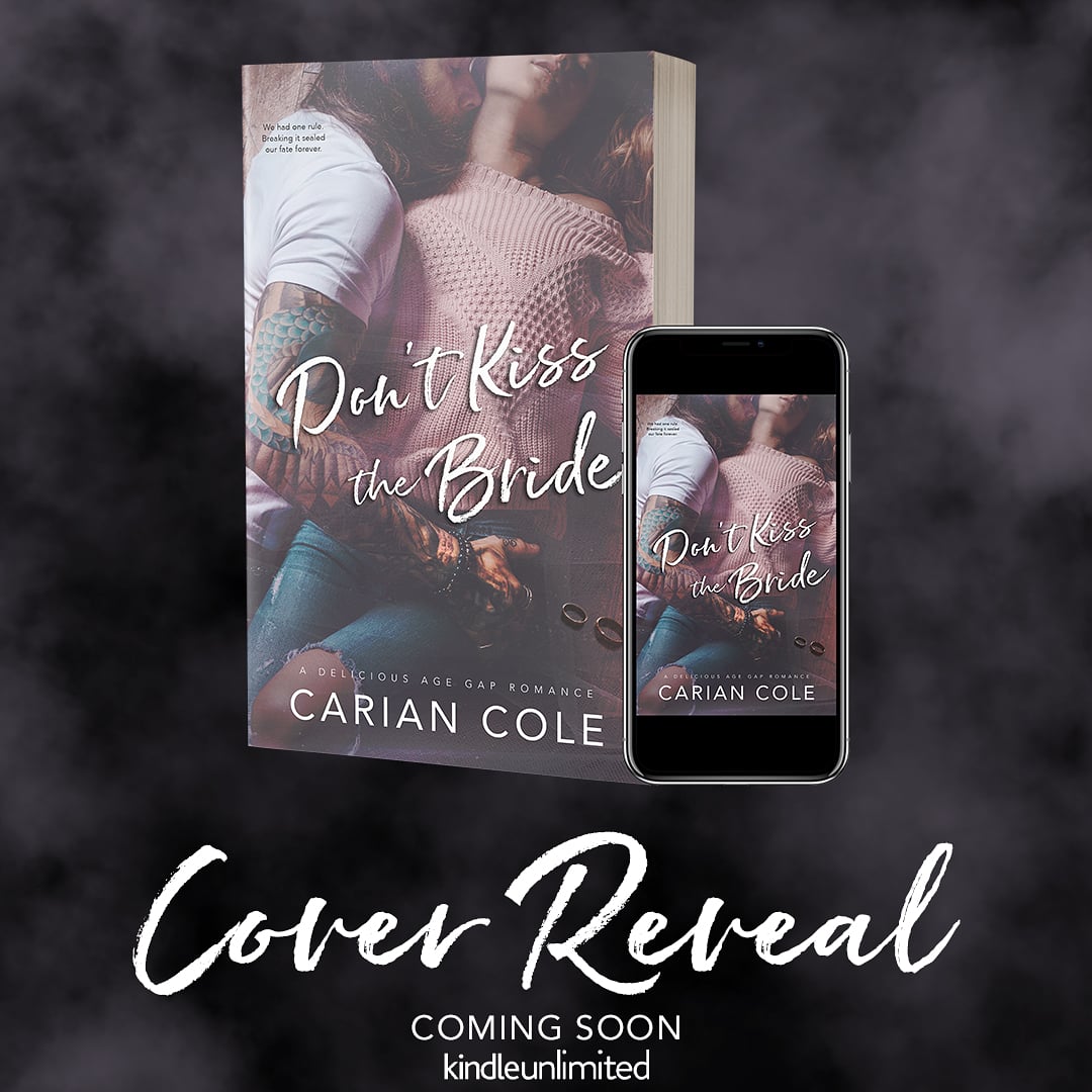 Author <a href="/CarianCole/">Carian Cole - Author</a> has revealed the title, cover, and blurb for her upcoming release, Don’t Kiss the Bride, coming soon!

Goodreads: bit.ly/305OTLX

#CoverReveal @greyspromo  #ContemporaryRomance #AgeGap