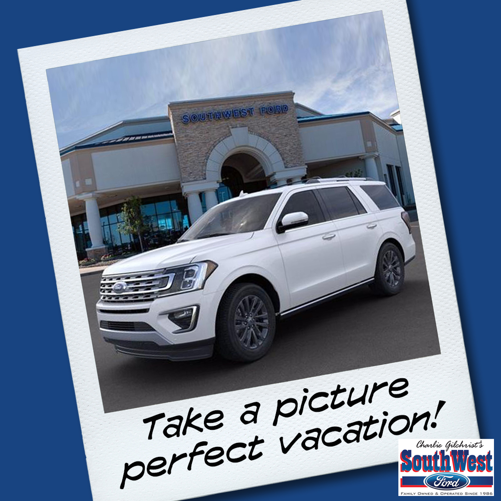 SouthWestFord's tweet photo. Get ready to take a vacation with this 2020 Ford Expedition Limited! It features heated and cooled seats, a sunroof, and a power liftgate. Take a closer look: https://t.co/ktvKBt35E4 https://t.co/UDV8u5ev3y