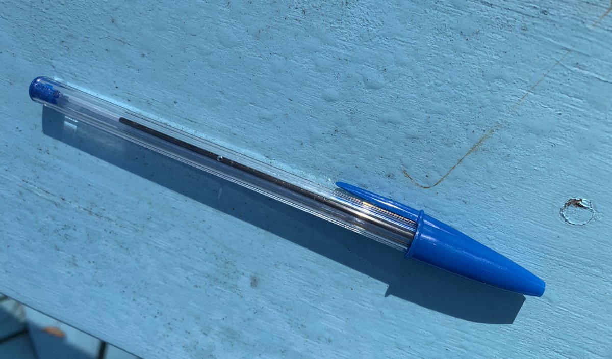 And that is a little something about the Bic pen, which is still available today as it was first designed 70years ago, and still under a $1 per pen. End of line.