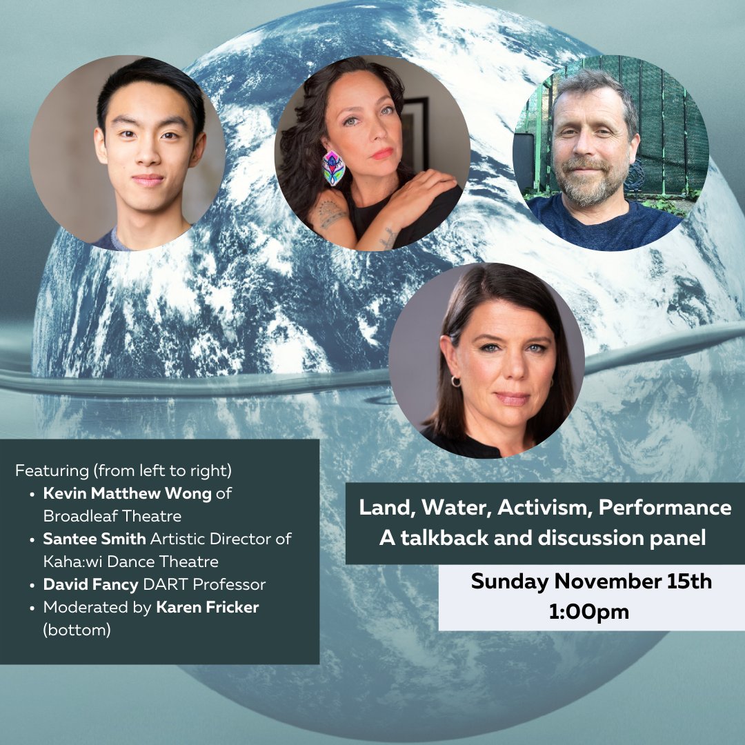 miwsfpa's tweet photo. 🌎'Land, Water, Activism, Performance": A talkbalk and discussion panel this Sunday, Nov. 15 at 1:00 p.m.
We invite you to tune in for an engaging panel discussion presented by @brockudart and @FirstOntPAC. You can view on the #MIWSFPA and #FOPAC YouTube channels ✅ https://t.co/YeFJdRtGRh