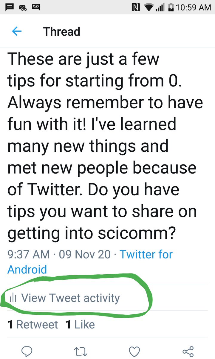 If you want to get the most from Twitter and develop your platform, don't focus on follower count! Instead, use the built in functions of Twitter! You can view analytics on a tweet to see your reach, profile clicks, times people viewed, and more!