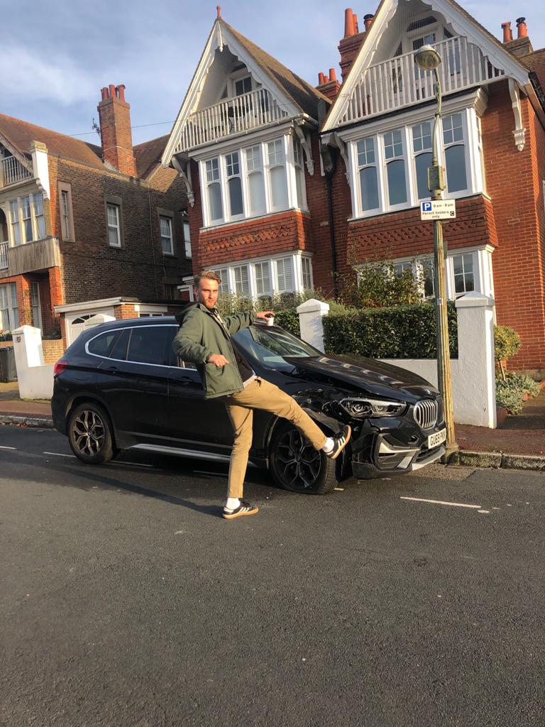 Im so pumped about my upcoming release that i superkicked the crap out of this beemer. Solar, nov 12th. Presave in biOH