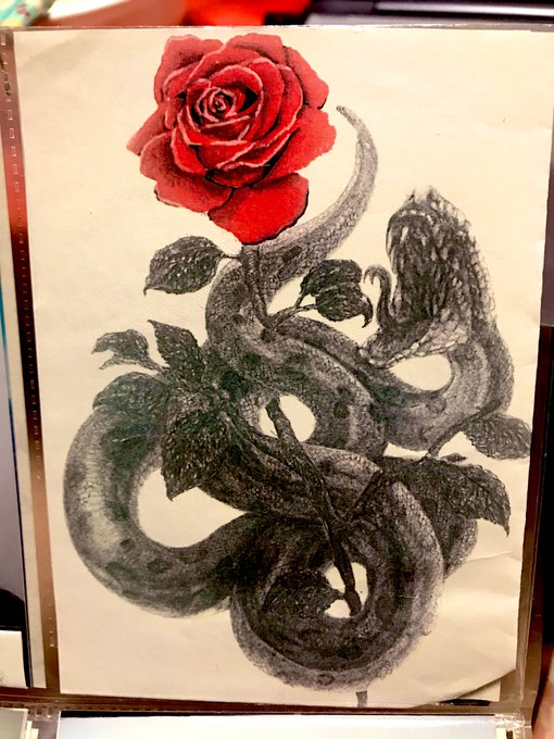 蛇と薔薇のtwitterイラスト検索結果 古い順