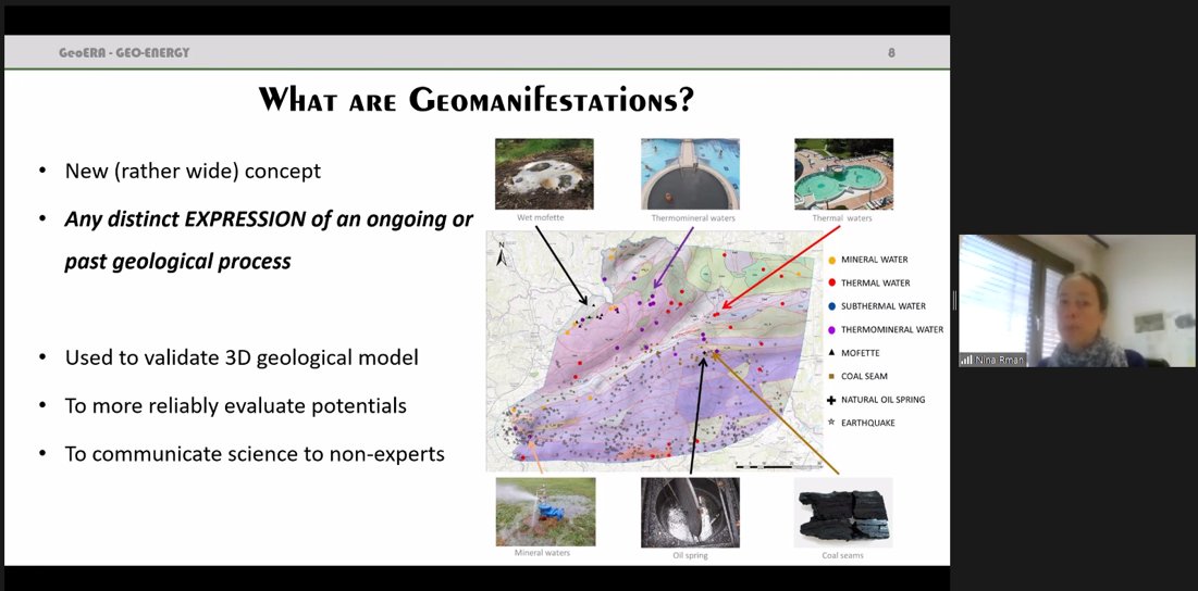 Connect3dGeo's tweet photo. We love this Webinar Season!👩💻
Last week our partners from the Geological Surveys of Slovenia and Croatia organised the webinar "Enhancing use of natural resources by 3D models" to discuss their advances on the #StructuralFramework & #Geomanifestations with regional stakeholders! https://t.co/3wn8KRrotz