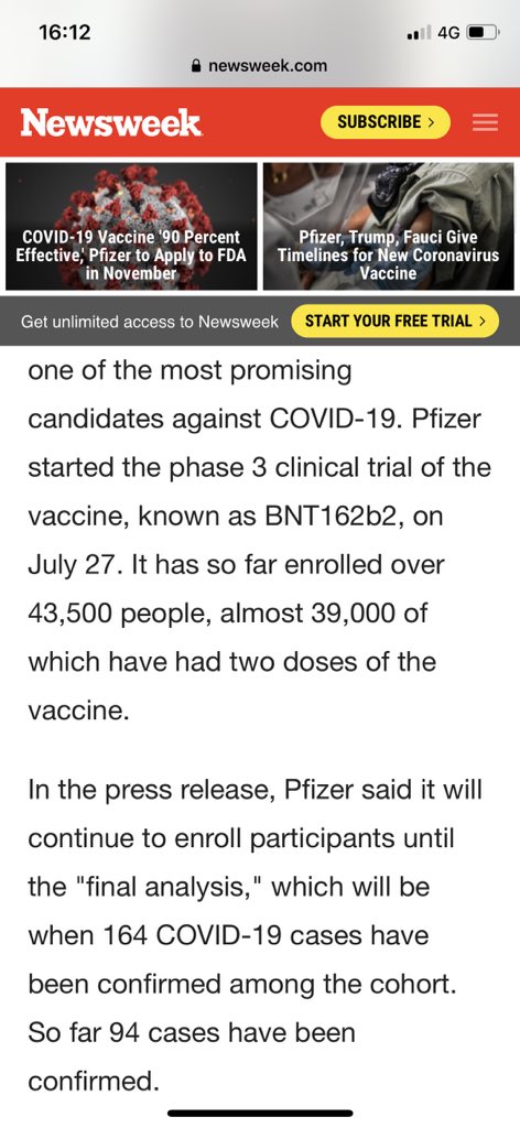 Have a read https://www.google.co.uk/amp/s/www.newsweek.com/covid-vaccine-pfizer-scientists-cautious-questions-1546018%3famp=1