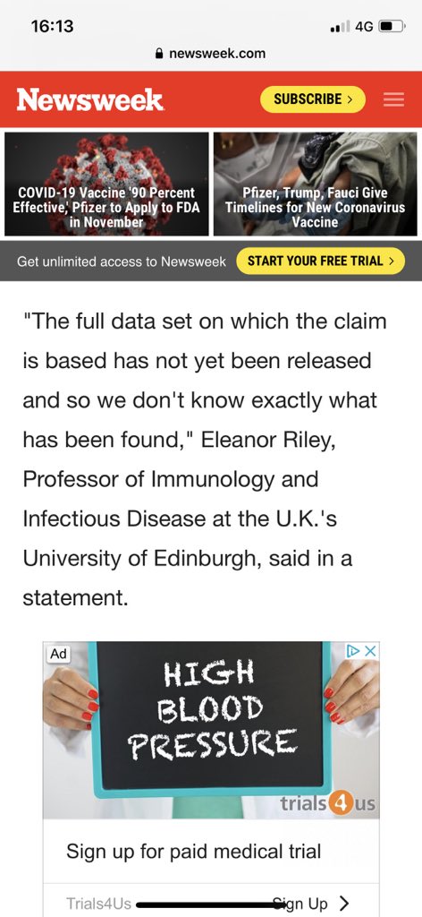 Have a read https://www.google.co.uk/amp/s/www.newsweek.com/covid-vaccine-pfizer-scientists-cautious-questions-1546018%3famp=1