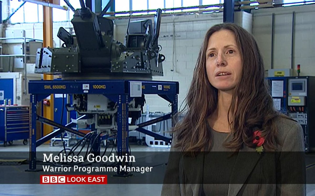 We've been talking #WCSP with Richard Bond Business Correspondent <a href="/BBCLookEast/">BBC East</a>. It was exciting to share the economic impacts a Warrior upgrade will bring to the region &amp; UK and how our significantly enhanced capability will protect <a href="/BritishArmy/">British Army 🇬🇧</a> soldiers. lmt.co/3pkaP0X