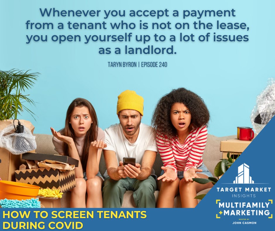 Have you experienced this before (as a renter or property manager)? Check out our full discussion:  https://bit.ly/3p154oK  #landlord  #landlordtips  #realestate  #TenantTips  #investing
