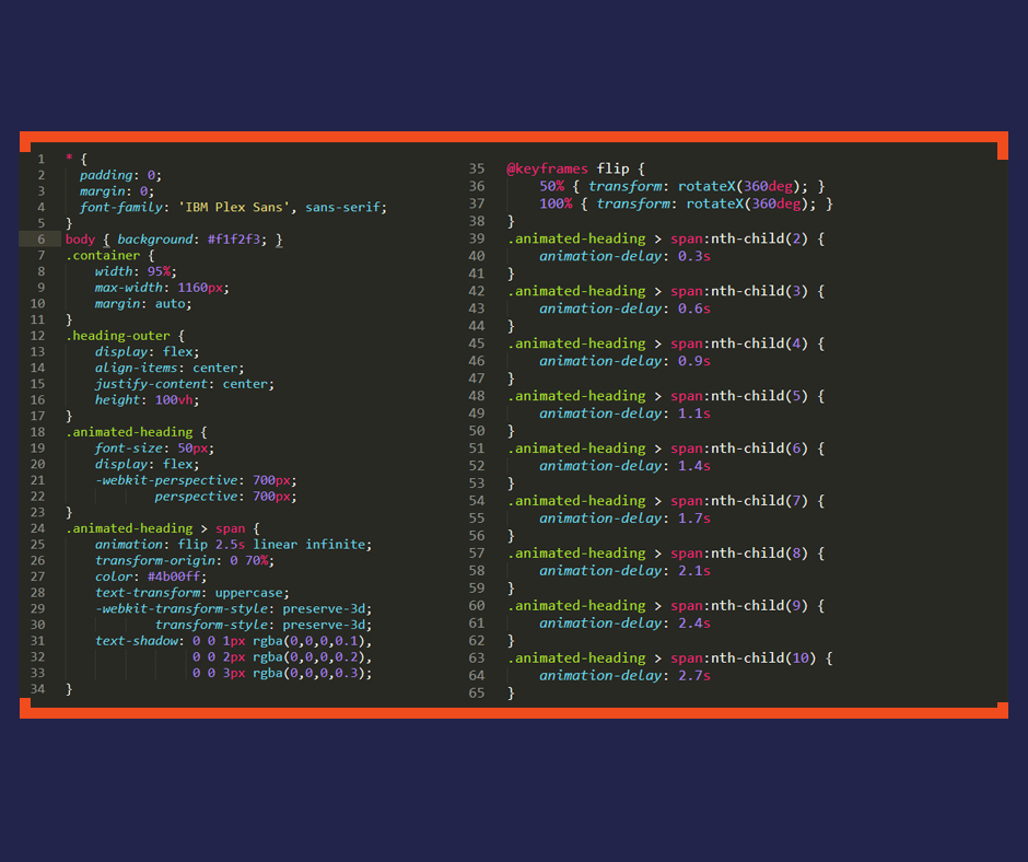 stackfindover's tweet photo. Flip Animation - CSS Animations 💥💥💥
#stackfindover #sfo #RahulJangid #Css #animation #100DaysOfCode #100DaysOfDesign #100daysofCSS #onlineTutorials #webdevelopment #CodeNewbie #freeCodeCamp 
#FrontEndDevelopment #webdesigners 
Tutorial Link: https://t.co/WK8WH395it https://t.co/ICc6KbMo8Q