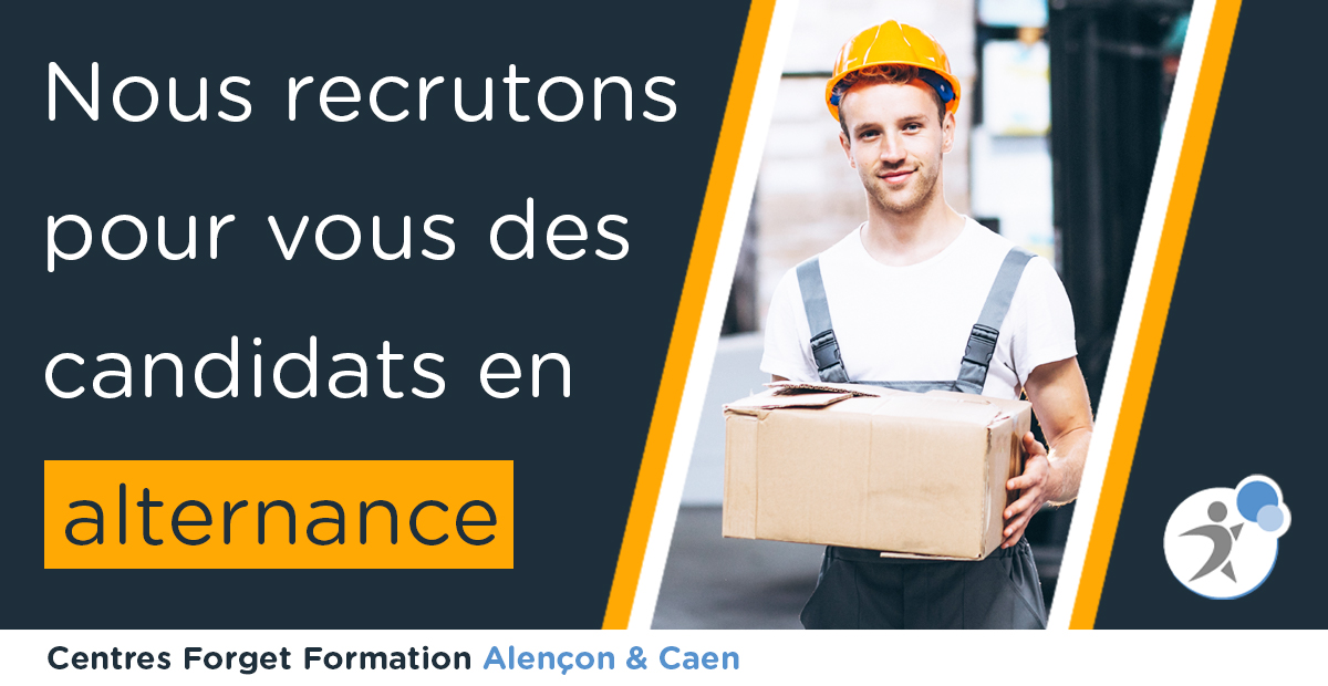 ForgetFormation's tweet image. [#ALTERNANCE]
📣 Vous êtes à la recherche de candidats en alternance ?
✅ Forget Formation Alençon et Caen recrutent pour vous des candidats pour intégrer différents parcours de formation en alternance.

➡️ bit.ly/2JShTS7