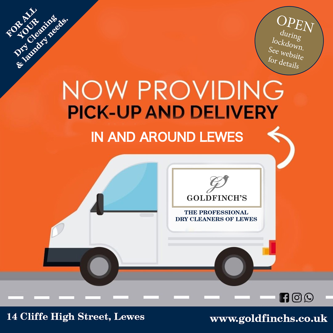 Goldfinchslewes's tweet photo. Our Cliffe High Street shop is open as usual during lockdown 2 and we are enhancing our free collection and delivery service.
Just give us a call (during working hours) or drop us an email/message out of hours to arrange a collection. https://t.co/8lSonGfvlL