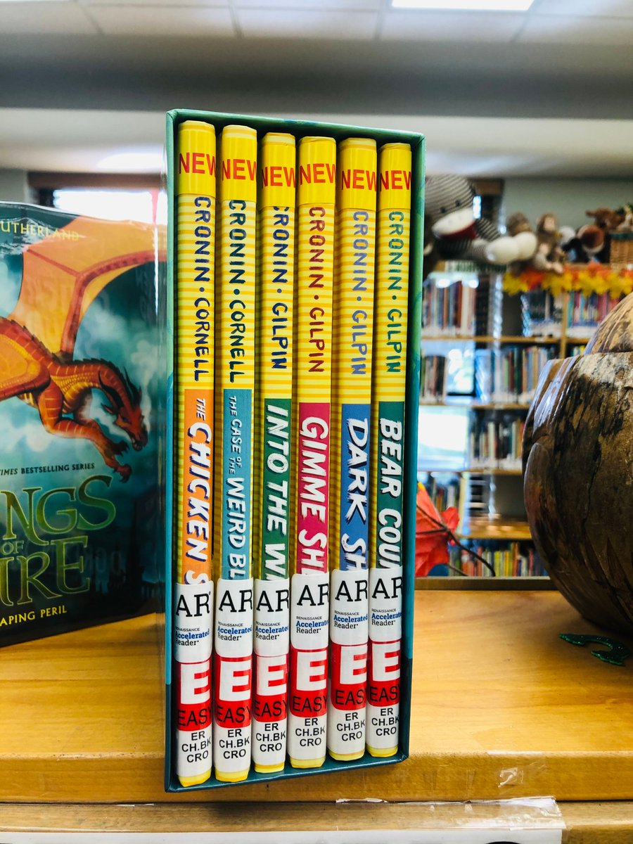 New Arrivals in the Children's Library... Chicken Squad and many more!!