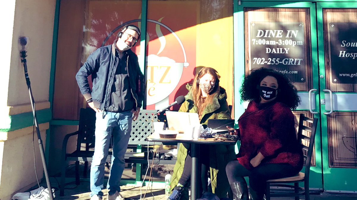 Chris Ancil (@christoffler) on Twitter photo BBC OS radio is live from <a href="/CafeGritz/">Gritz Cafe</a> in Las Vegas on <a href="/bbcworldservice/">BBC World Service</a> hearing all the US election reaction from people in Westside <a href="/TanishaNichole/">Tanisha Carmichael</a> Listen here: bbc.co.uk/programmes/w17… BBC OS radio is live from <a href="/CafeGritz/">Gritz Cafe</a> in Las Vegas on <a href="/bbcworldservice/">BBC World Service</a> hearing all the US election reaction from people in Westside <a href="/TanishaNichole/">Tanisha Carmichael</a> Listen here: bbc.co.uk/programmes/w17…