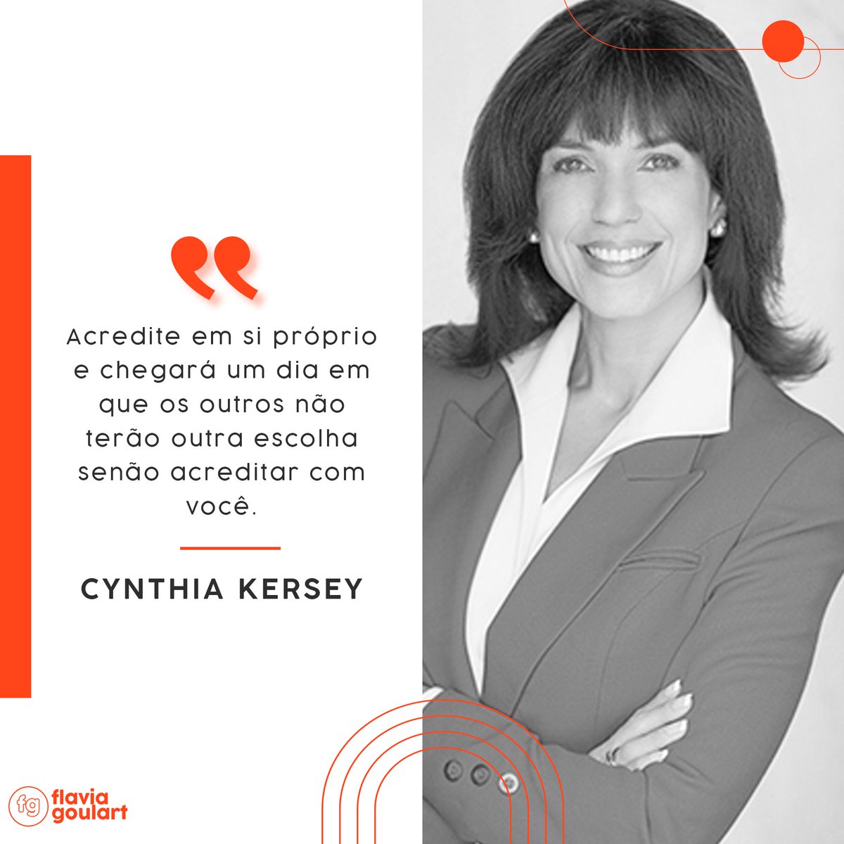 Não há nada mais poderoso do que acreditarmos em nosso próprio potencial 👊🏼💥

Por isso, lembre-se, antes de cobrar que os outros acreditem nas suas ideias e em você, é preciso que você seja a primeira pessoa a fazer isso! 😉

Desejo a todos uma excelente semana!🧡