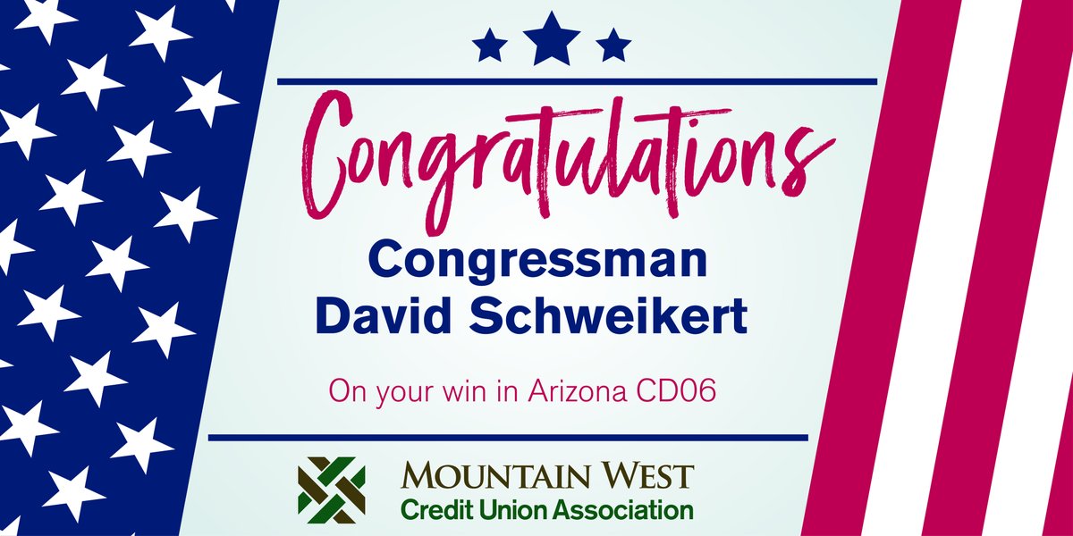 Congratulations <a href="/RepDavid/">Rep. David Schweikert</a> on your win in Arizona’s CD06 today!  #ELECTIONDAY2020