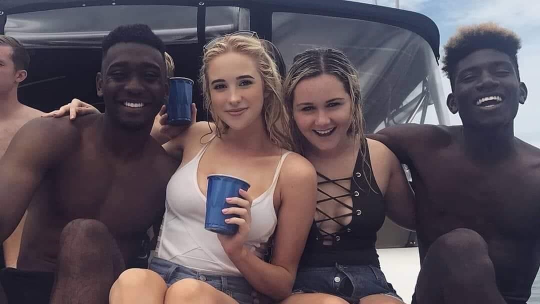 Model students girlfriend interracial