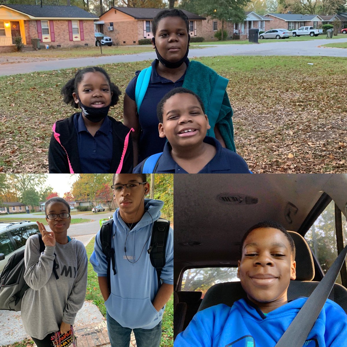 BOOGALOU77's tweet photo. 1st day back to school!! @MeadowfieldElem @HandMiddleSC @DreherHigh #restartstrong #r1strong #phase2 https://t.co/PiOE53RdPy