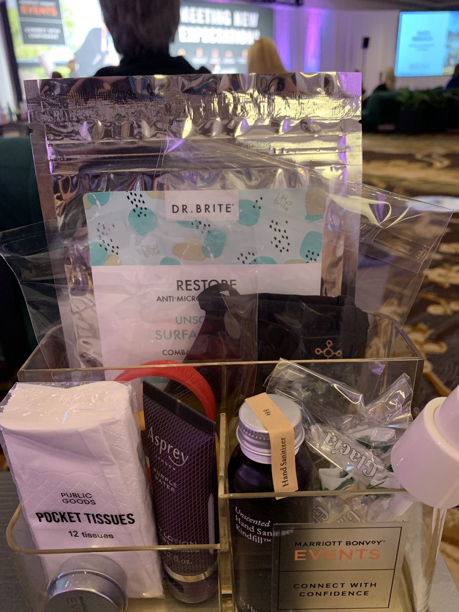 kirstenolean's tweet photo. Very excited to be attending my first meeting since March. Marriott showing us how we can meet safely at Connect with Confidence. #MarriottCwC https://t.co/2IArPOjaAO