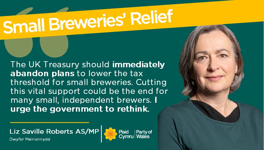 LSRPlaid's tweet photo. 🗣 Small Breweries Debate 

Tonight I will lead a debate opposing plans by UK Treasury to cut support for #SmallBreweries. Details below: 

⏰ Between 9.00pm and 10.00pm 
📺 WATCH: https://t.co/2Xx93yHmr2   

#SupportSmallBreweries 🍺 https://t.co/QBYK2gfjyI