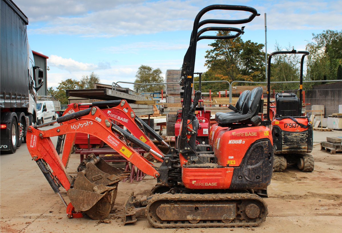 Check out our range of excavators, from the 0.8 tonne micro excavator that will fit through a standard gate making it ideal for jobs in the garden, to the big 5 Ton Excavator which is up to even the toughest industrial jobs! #Earthworks
Find out more at buff.ly/34wGzrf