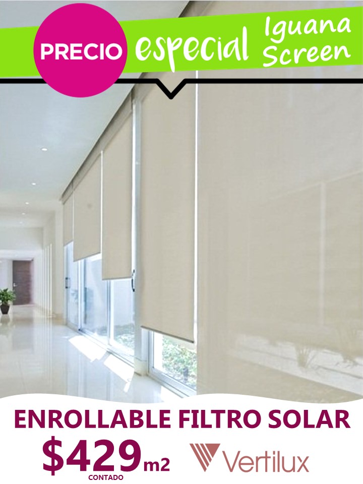 IguanaScreenMX's tweet image. Siéntete a gusto aunque el calor sea intenso😎🌞

🔺Persiana Filtro Solar VX Screen by #Vertilux

🔺 Paga $429 en vez de $599 o más por m2🤩💵

🔺Hasta 12 mensualidades con TDC 💳

Cotiza por WhatsApp 📱5543370407 o ✉️ persianas@iguanascreen.com.mx
