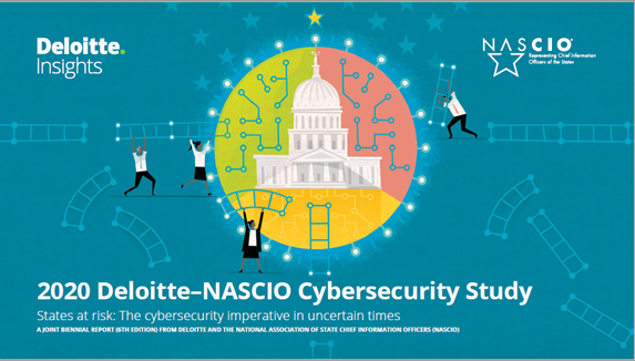 NASCIO's tweet photo. The 2nd takeaway from our @DeloitteGov–NASCIO survey is to recognize the influence of the CISO through collab & partnerships w/local govt & public higher ed entities, providing both cyber services as well as guidance. #stateofcyber
Read the report: https://t.co/5eOIn1WAeN https://t.co/3wWkiXMX6U