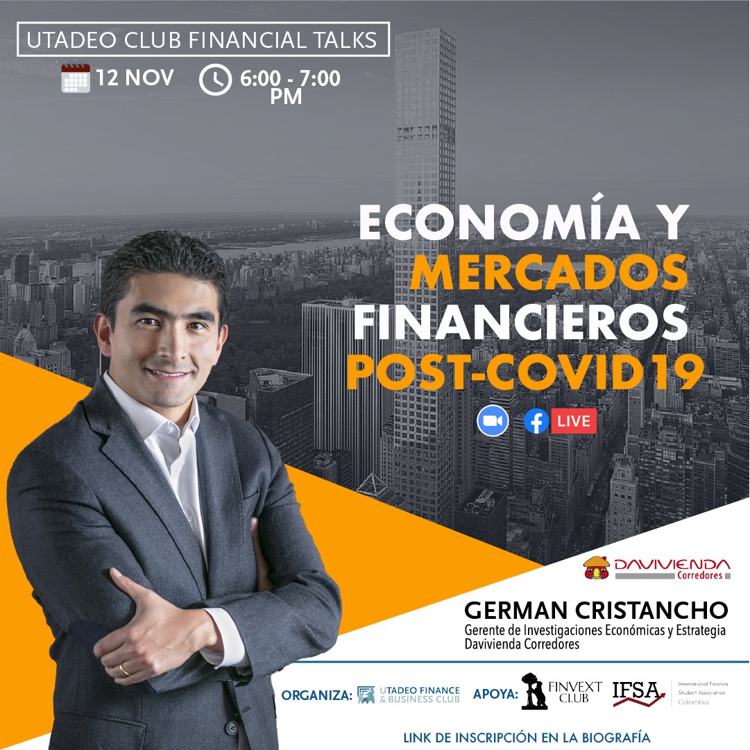 ClubUtadeo's tweet photo. Segunda Charla: Jueves 12 Nov, 6:00 pm

@GermanCrstancho , Gerente de Estrategia e Investigaciones Económicas de @davicorredores

Organiza:
@ClubUtadeo 

Apoya:
@FinvextClub 

Inscríbete en el siguiente link: ⚠️ https://t.co/FLcA9pYDOS

#UtadeoClub #DaviviendaCorredores #Repost https://t.co/T8RCTnmG1J