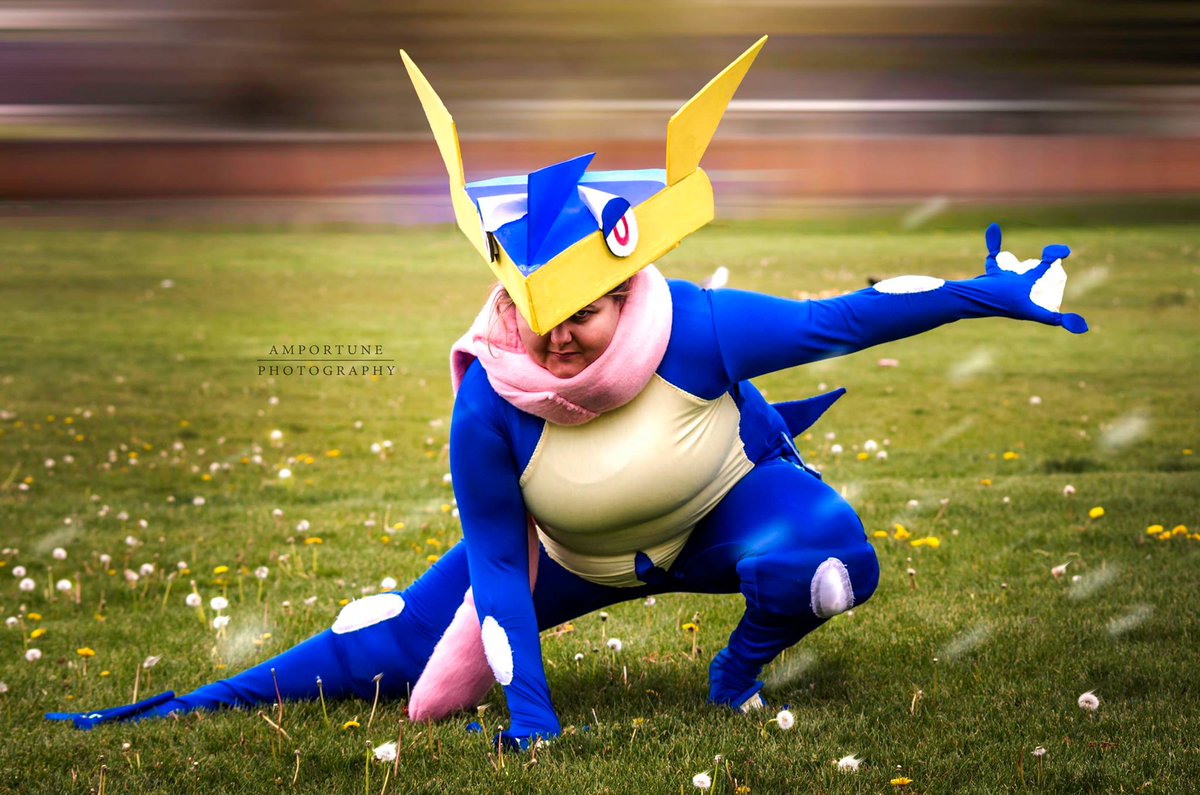 RT w/ you Blue cosplays #Darkdeception #cosplay #goldwatcher #pokemon #gren...