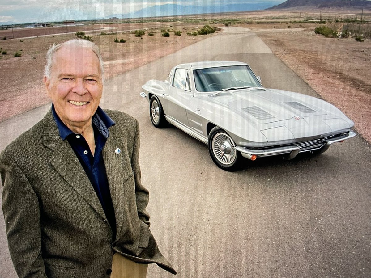 SteveGarrettDJ's tweet photo. CORVETTE TODAY w/Peter Brock-legendary designer of the C2 Corvette. https://t.co/Mi155yIoLV #podcast #podcasts #corvette #vette #corvettetoday #corvettetodaypodcast #c7stingray #corvettelifestyle #chevy #chevrolet #c8corvette #corvettemidengine #c8vette #c7 https://t.co/VUVAqilxDJ