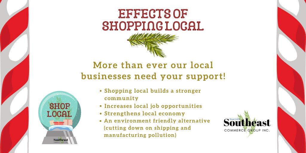 southeastcomgrp's tweet photo. Did you know?
Your shopping habits have a huge impact on your community, economy and even the environment! #shoplocalthisholiday #showsomelocallove https://t.co/WVY3divse3