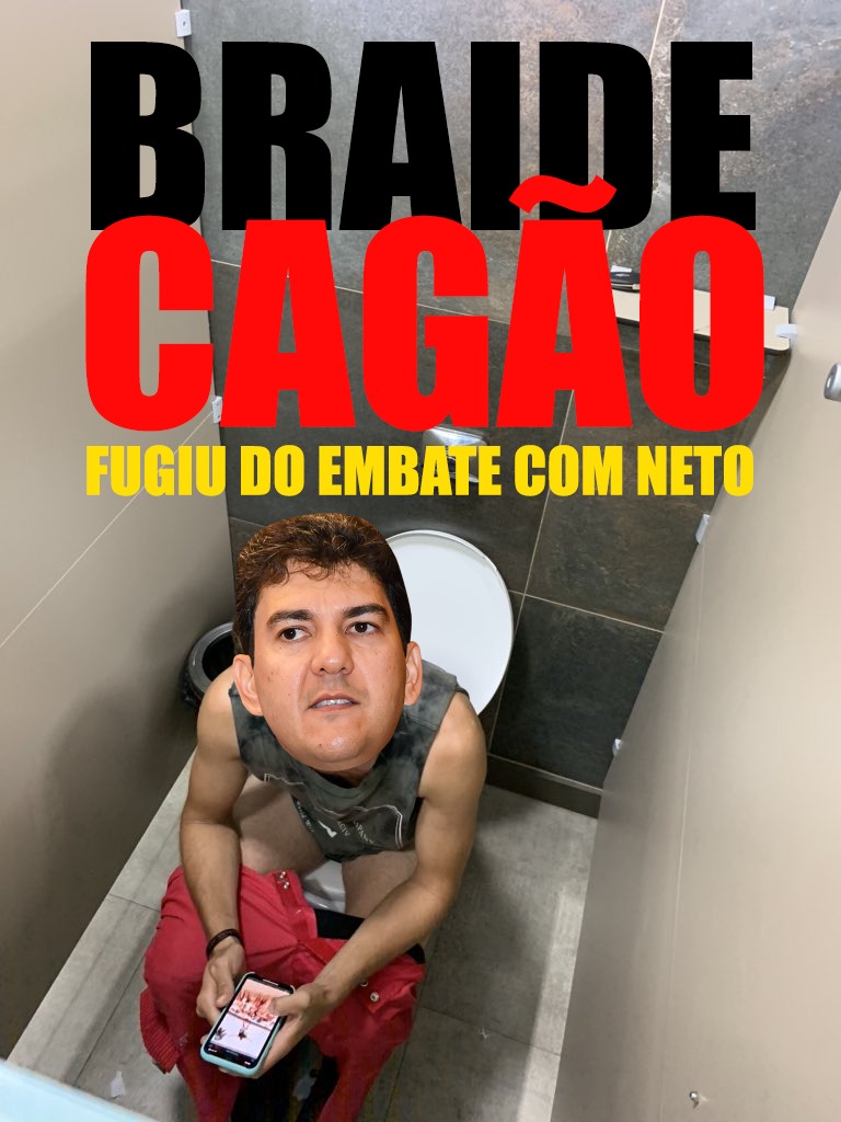 MarceloVidirock's tweet photo. Hahahahahha Que cagão esse Braide https://t.co/Tf8p0c3oBX
