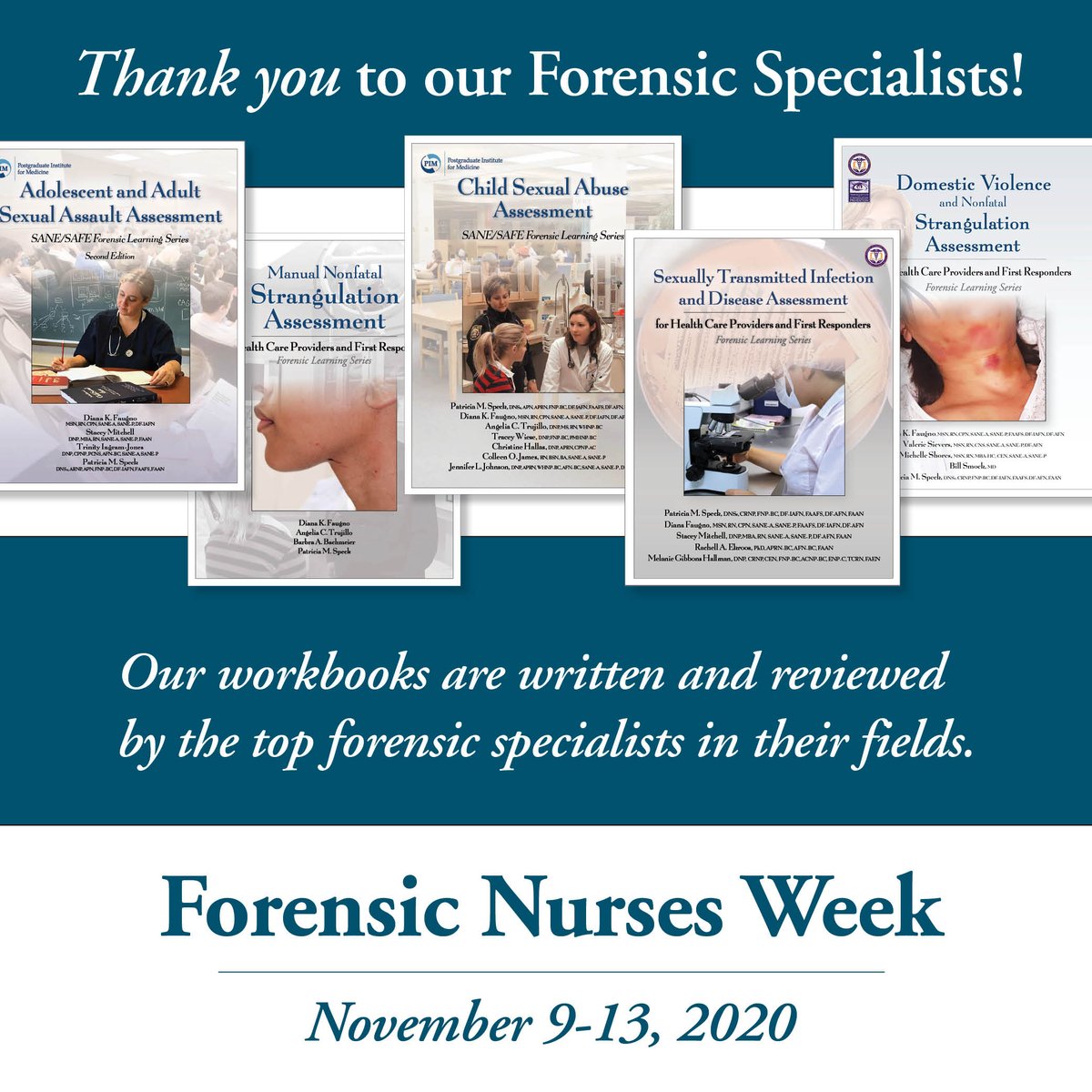 stmlearning's tweet image. Thank you to all the #forensicnurses! #forensicnursesweek