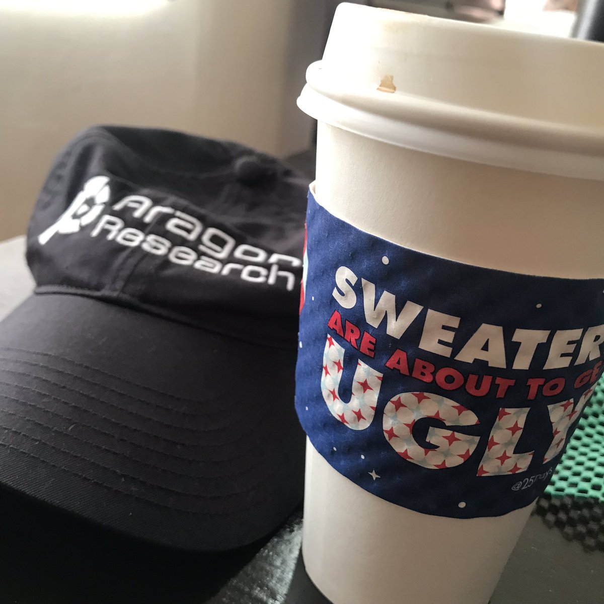 JamesLundyIII's tweet image. It’s that time of the year @AragonResearch1 #visualresearch #coffee