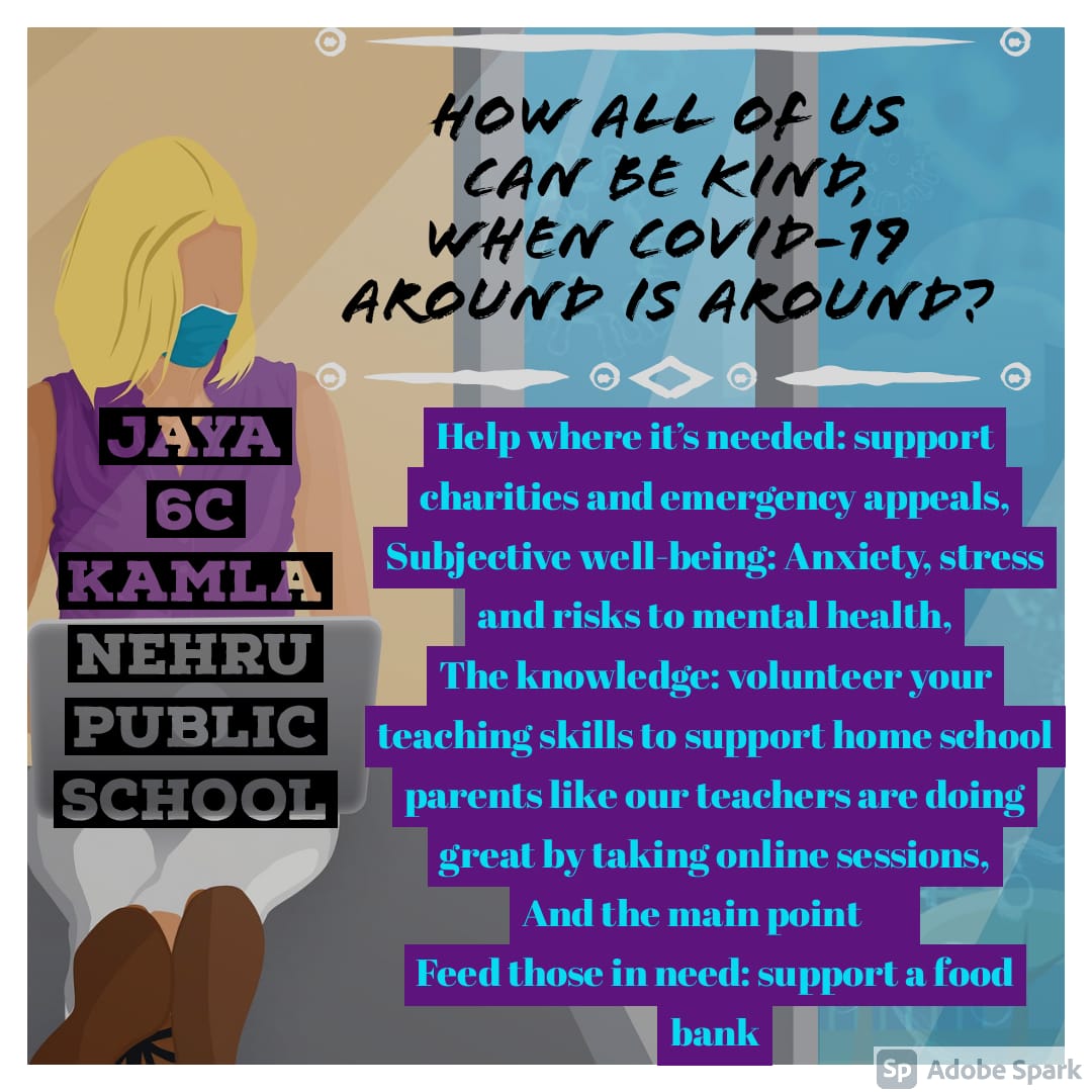 Well done Jaya
<a href="/pkdhillon08/">ParamjeetKaurDhillon</a> #kindness <a href="/rtn_sandeep/">Rtn Sandeepp Saxena #GrowthInnovation</a> <a href="/DeepakDwivedi_/">Deepak Dwivedi</a>  <a href="/RiseUp4SDGs/">SDG's : The Rising</a> 
 #Rotaract4Kindness #KindnessMatters