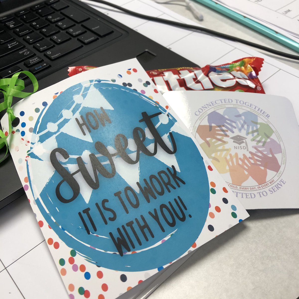 Thank you <a href="/KimBecan/">Kim Becan</a> &amp; <a href="/MichelleHanco13/">Michelle Hancock</a> for popping in and delivering these goodies! I am so grateful for our amazing NISD C&amp;I department!♥️ <a href="/PrairieViewES/">Prairie View Elem</a> <a href="/NorthwestISD/">Northwest ISD</a> #RiseUP
