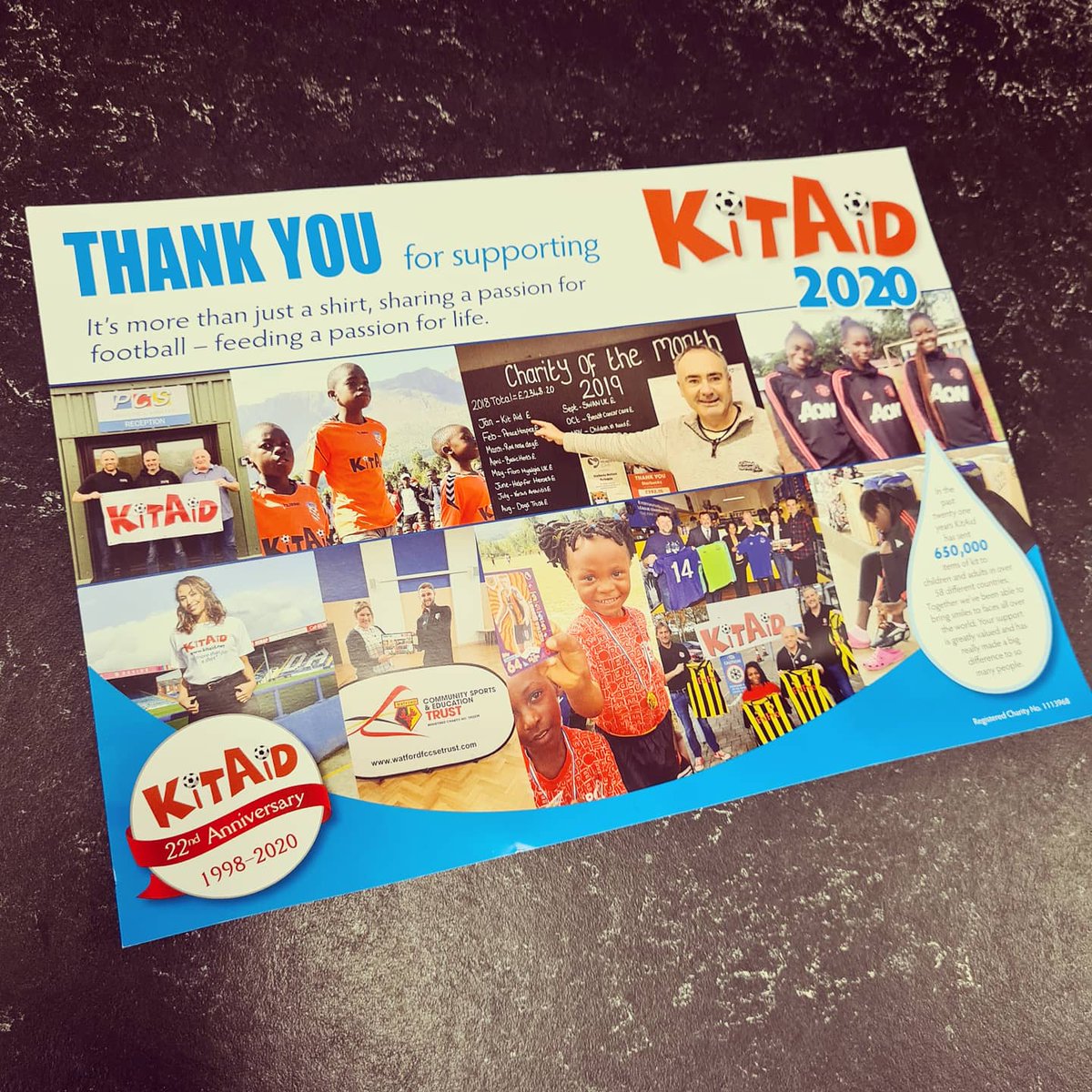 We have just donated three boxes of unused stock to KitAid 📦

A charity that recycles kit and distributes to underprivileged children and adults in some of the world’s poorest countries

#bolampremiersportswear #kitaid #charitydonation