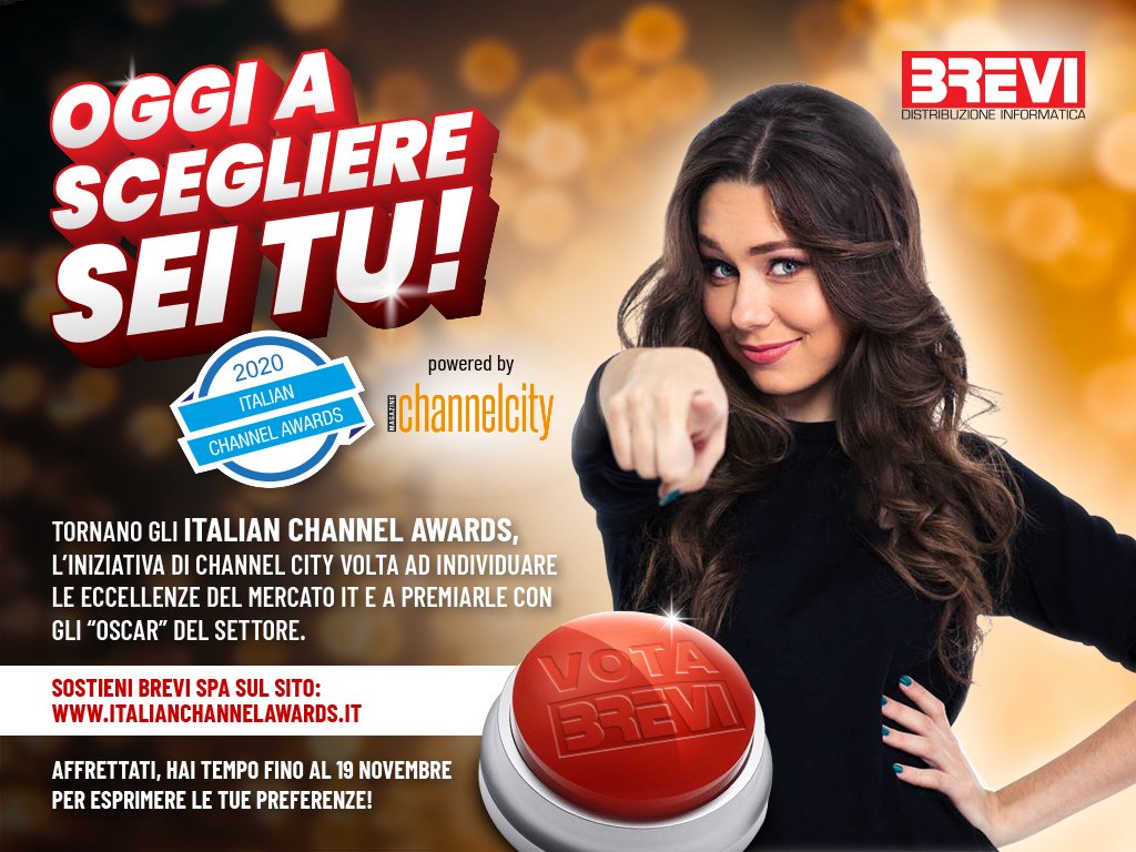 #ICA2K20: FAI SENTIRE LA TUA VOCE! Sono scattate le elezioni più famose del mondo IT: sono infatti in pieno corso di svolgimento le votazioni per gli ITALIAN CHANNEL AWARDS. Vai su italianchannelawards.it e digita, per ogni categoria, le tue candidature: hai tempo fino al 19/11.