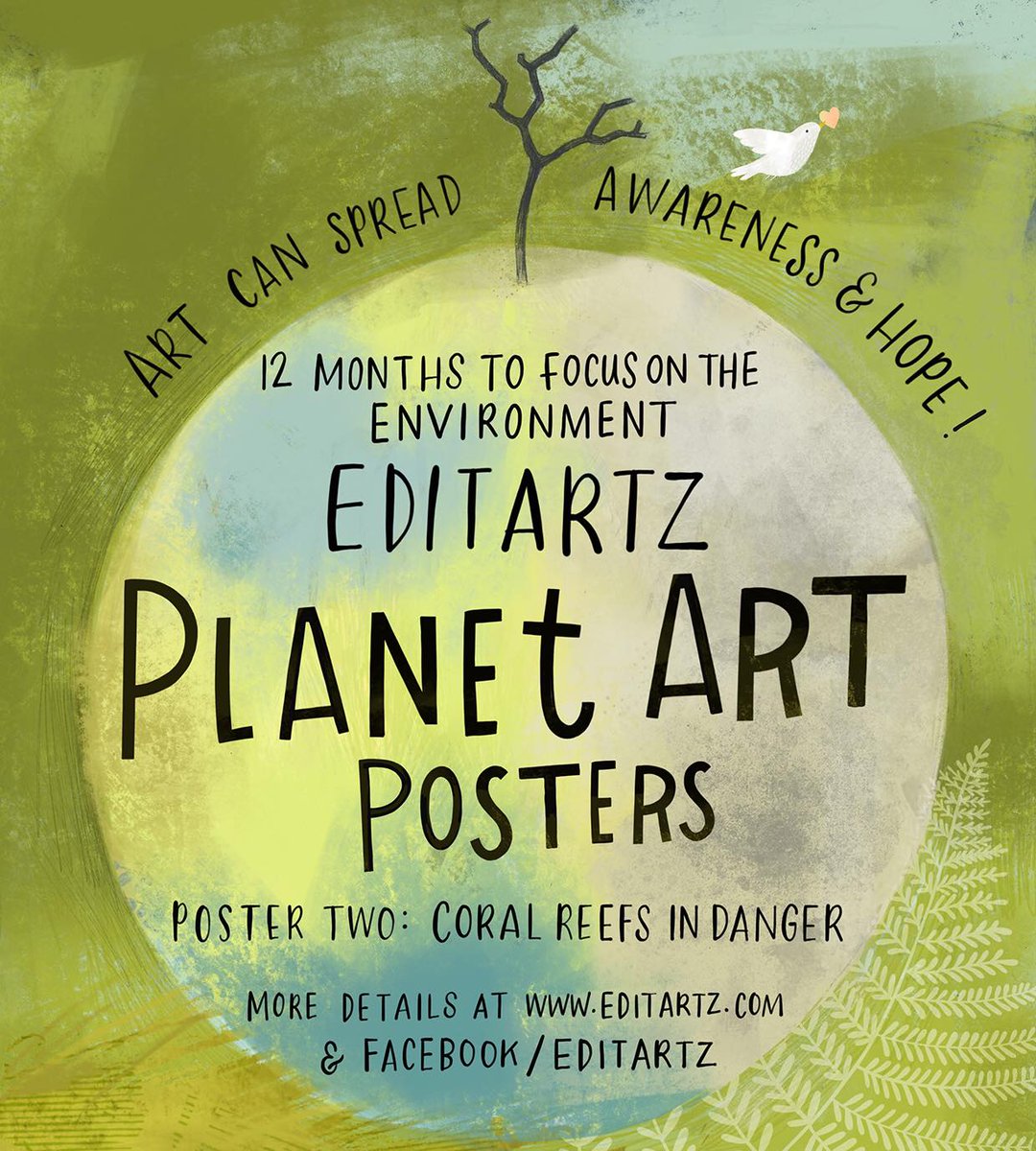 editartz's tweet photo. We can't wait to see your artwork for this month's Planet Art Poster theme: Coral Reefs in Danger
this poster is illustrated by @samrudddesign

#editartz #editartznovemberprompt2020 #planetearth #planet #editartzplanet #saveearthawareness #saveearth #earth #savethecoralreefs https://t.co/BRx99fq60L