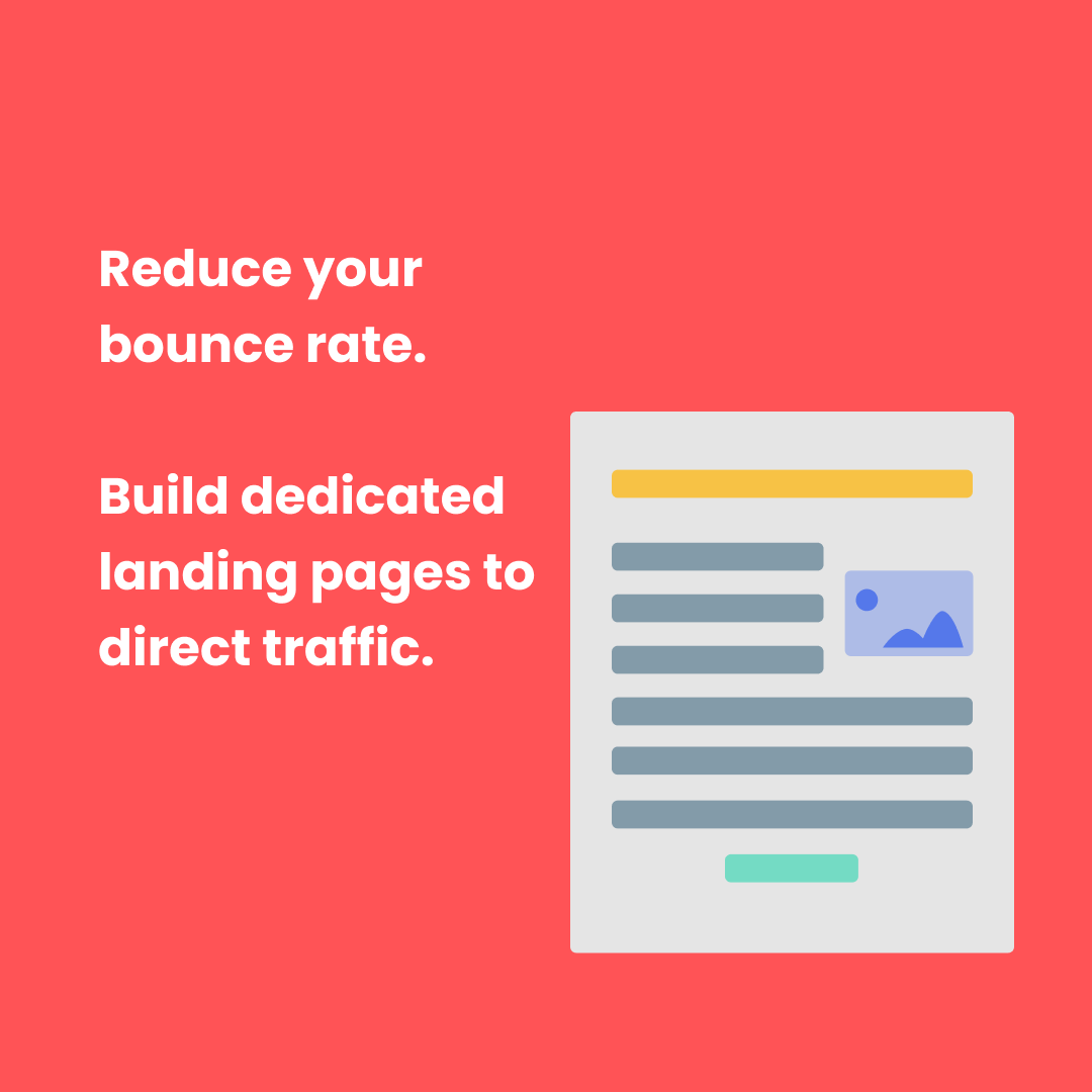 AutoOptimize's tweet image. Are yours ads pointing visitors to your website? Try landing pages instead; Lower your bounce rate by creating focused content that reflects the language of the ad, which won&apos;t confuse customers when they arrive on the page. 

#ConversionRateOptimization #LandingPages