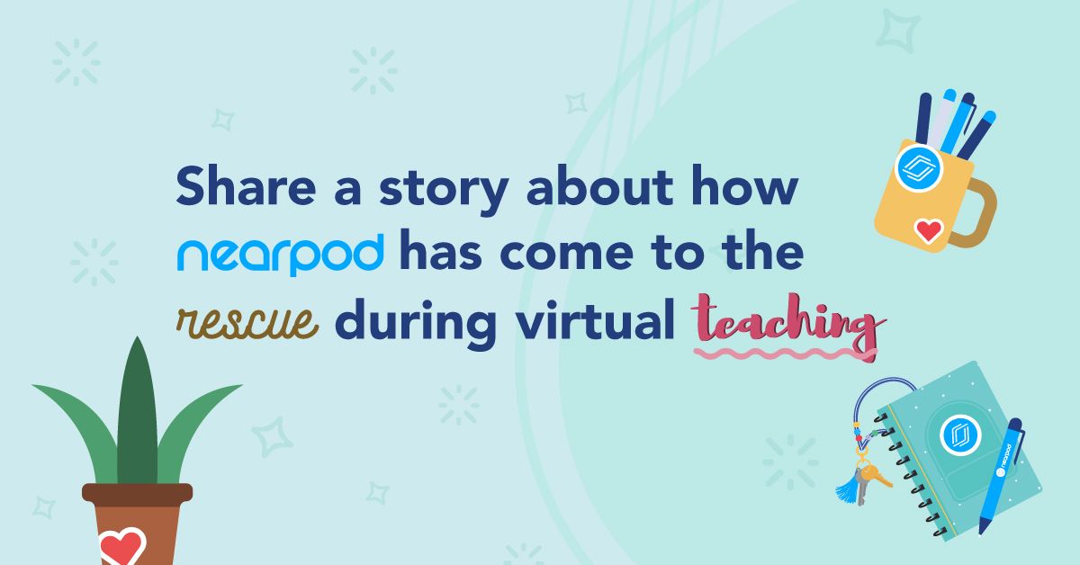 Teaching is tough, but so are you! 💪

We’re randomly selecting some of you to win either a...
☕️ $5 <a href="/Starbucks/">Starbucks</a> gift card
🌮 $50 @Ubereats gift card
💆‍♀️ $100 gift card!

To enter....
⭐️ Retweet &amp; reply below sharing how Nearpod has come to the rescue during #virtualteaching!