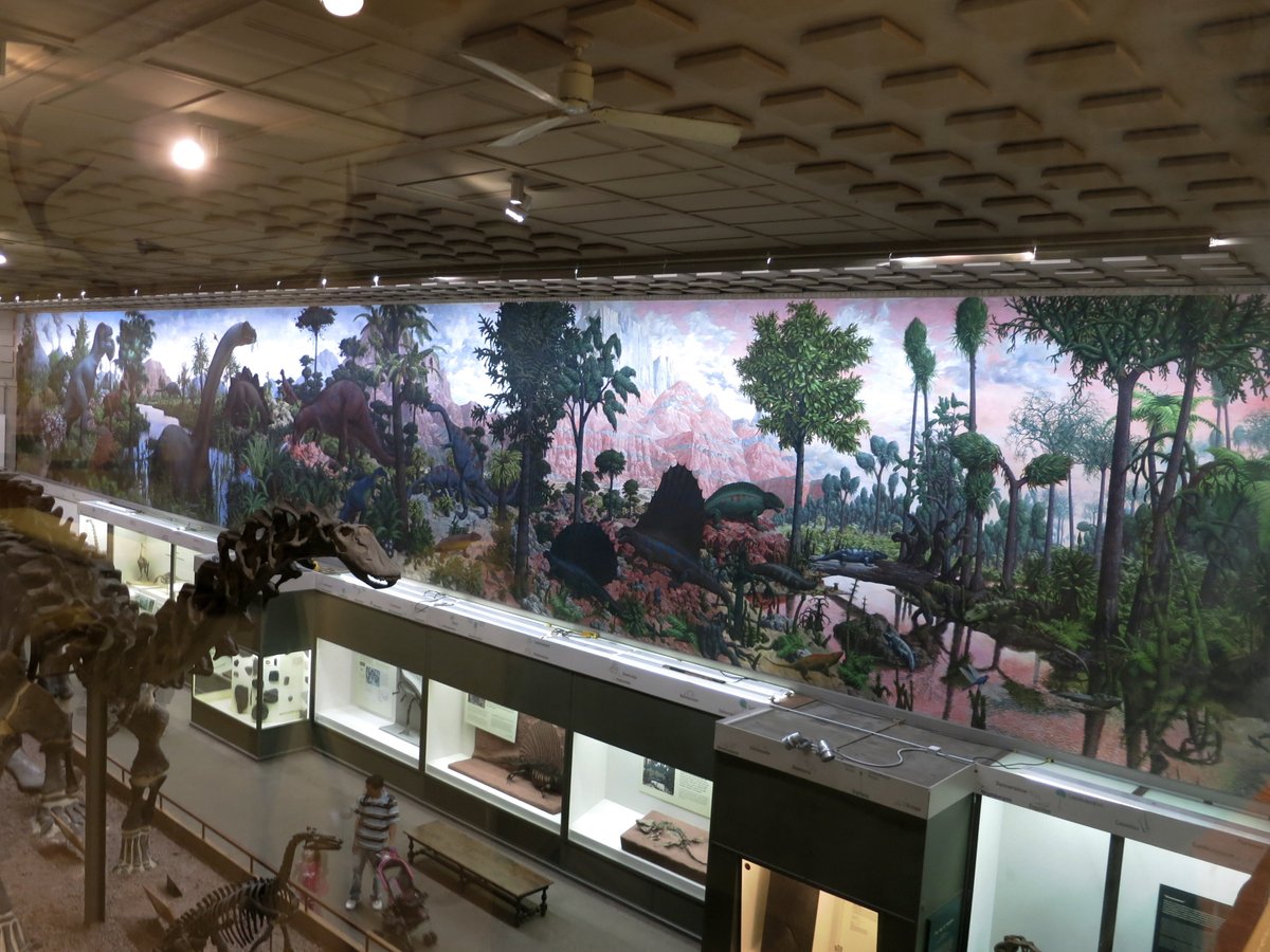 I hesitate to make an ongoing thread, as some of my others have been abandoned like ill-conceived NaNoWriMo projects, but I'd like to do a thread about paleo & fossil hall murals.