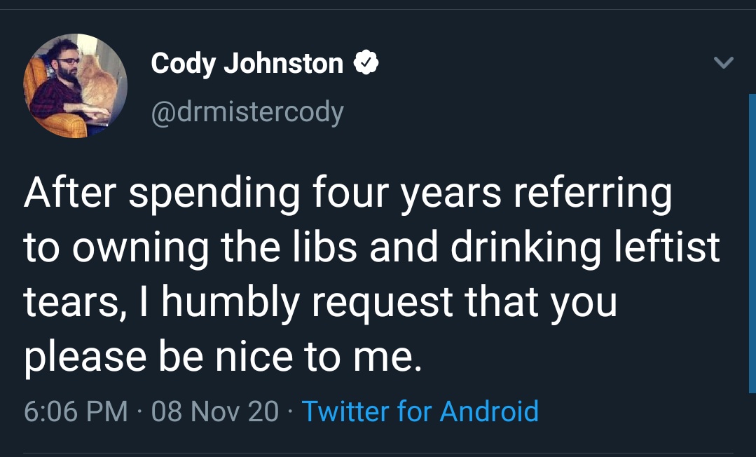 drmistercody's tweet image. Gonna get a lot of mileage out of this.