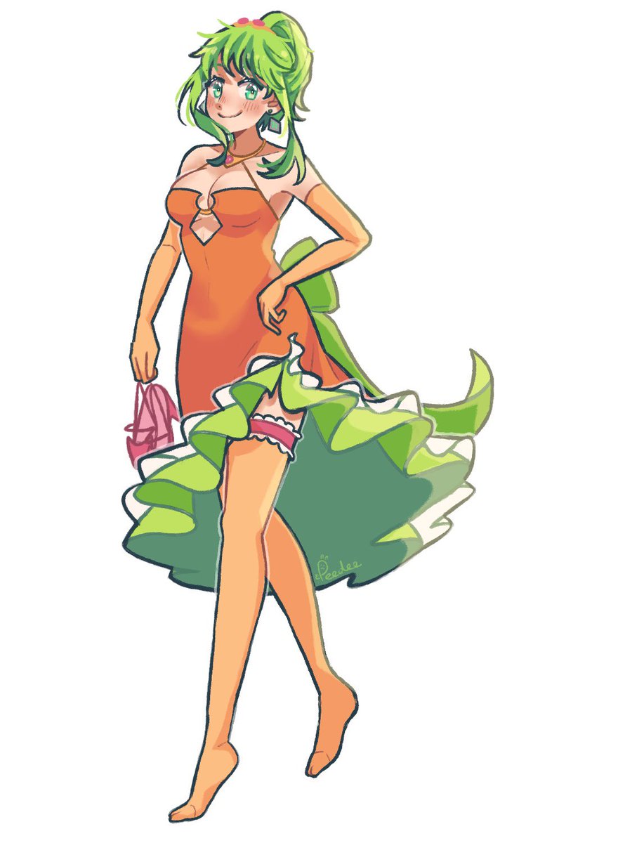 GUMI 「I drew Gumi English for the #TwelveFaced」|peedee(ピディ)のイラスト